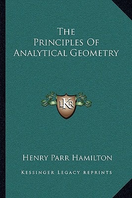 The Principles Of Analytical Geometry