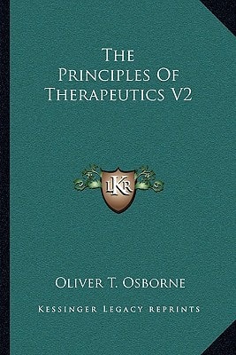 The Principles Of Therapeutics V2