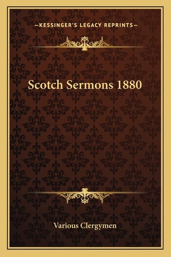 Scotch Sermons 1880