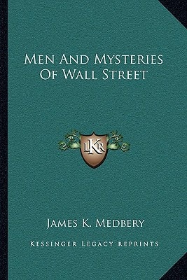 Men And Mysteries Of Wall Street