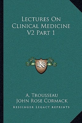 Lectures On Clinical Medicine V2 Part 1