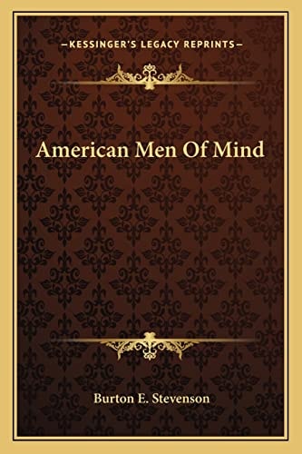 American Men Of Mind
