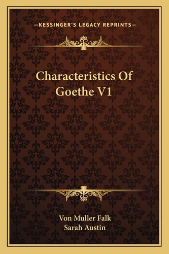 Characteristics Of Goethe V1