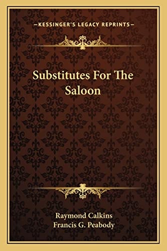 Substitutes For The Saloon