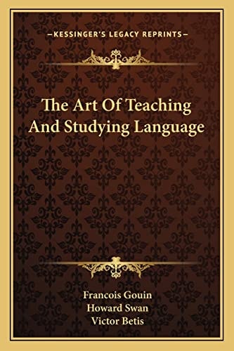 The Art Of Teaching And Studying Language