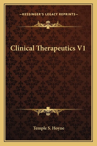 Clinical Therapeutics V1