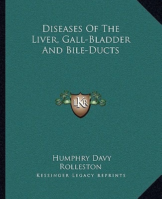 Diseases Of The Liver, Gall-Bladder And Bile-Ducts