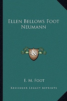 Ellen Bellows Foot Neumann