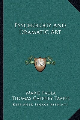 Psychology And Dramatic Art