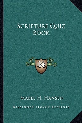 Scripture Quiz Book