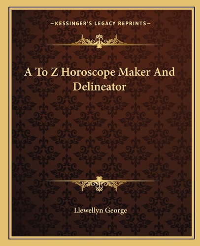 A To Z Horoscope Maker And Delineator
