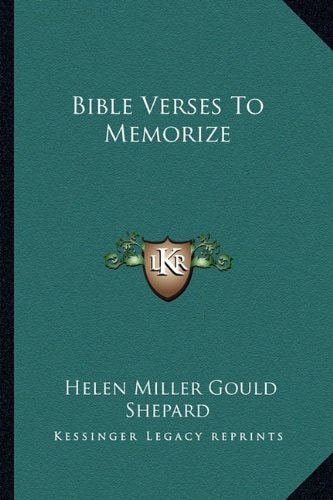 Bible Verses To Memorize