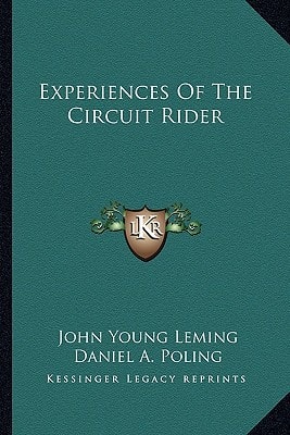Experiences Of The Circuit Rider