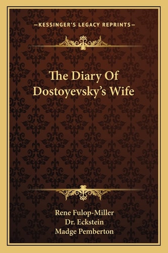 The Diary Of Dostoyevsky's Wife