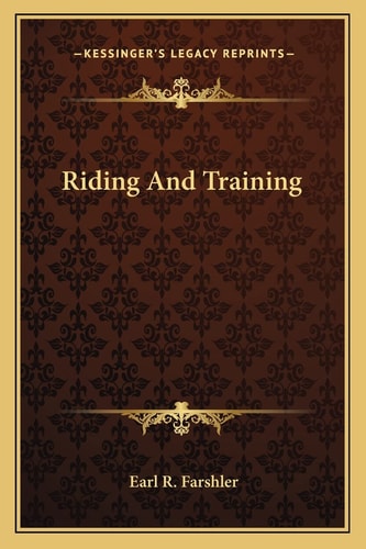 Riding And Training