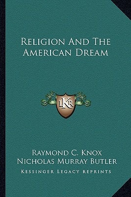 Religion And The American Dream