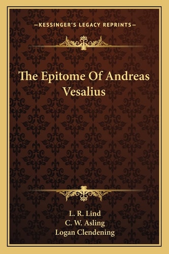 The Epitome Of Andreas Vesalius