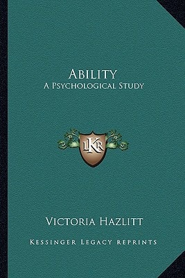 Ability: A Psychological Study
