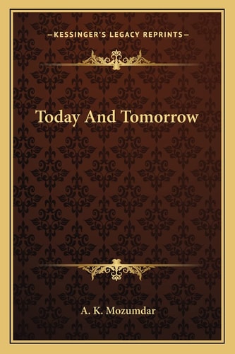 Today And Tomorrow