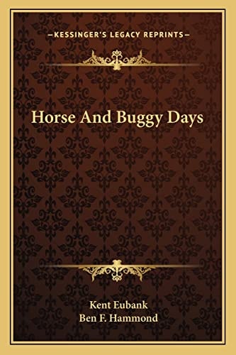 Horse And Buggy Days