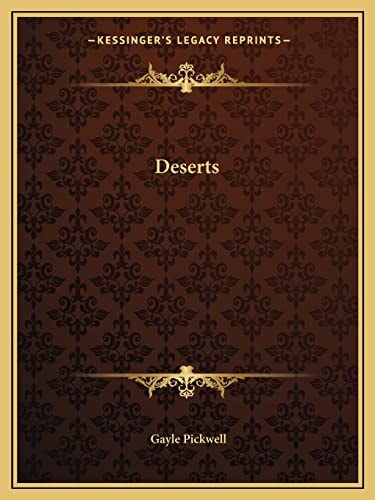 Deserts