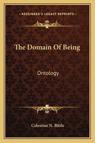 The Domain Of Being: Ontology