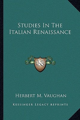 Studies In The Italian Renaissance