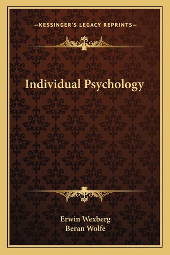 Individual Psychology