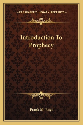 Introduction To Prophecy