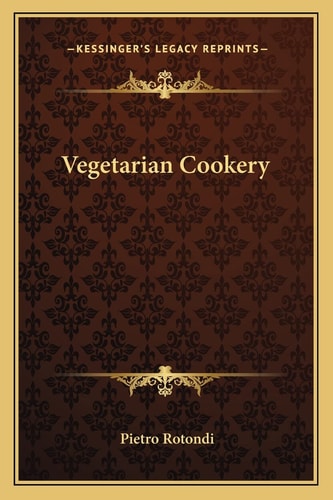 Vegetarian Cookery