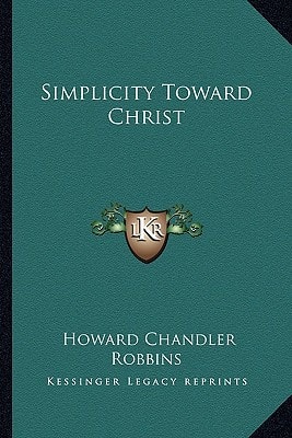 Simplicity Toward Christ