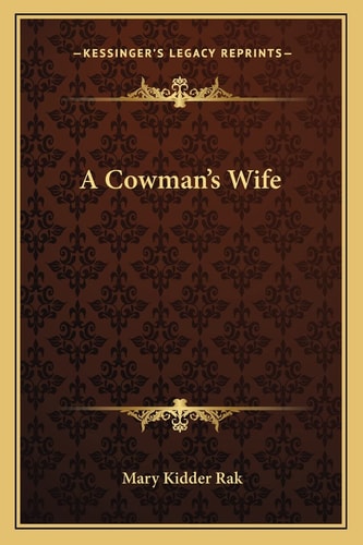 A Cowman's Wife