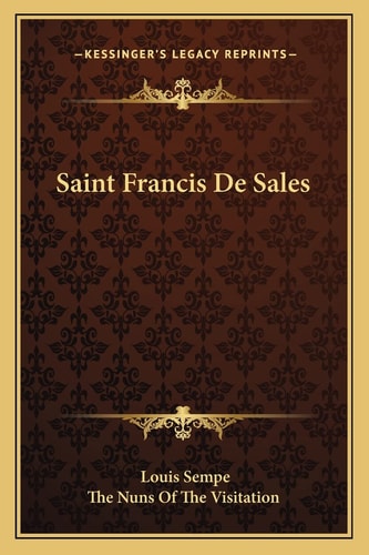 Saint Francis De Sales