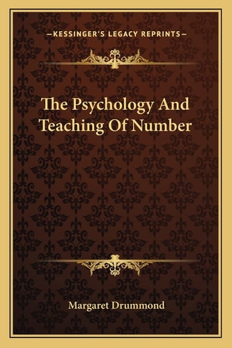 The Psychology And Teaching Of Number