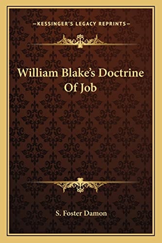 William Blake's Doctrine Of Job