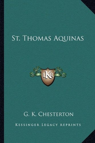St. Thomas Aquinas