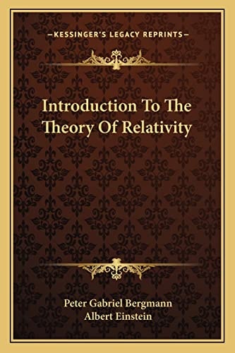 Introduction To The Theory Of Relativity