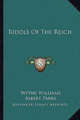 Riddle Of The Reich