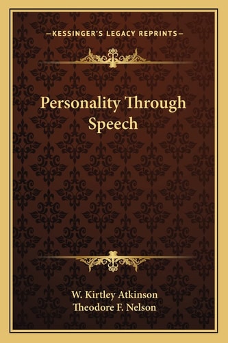 Personality Through Speech