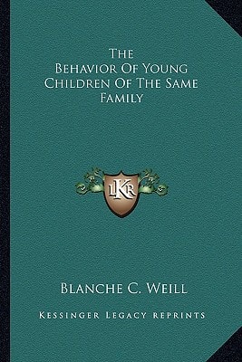 The Behavior Of Young Children Of The Same Family