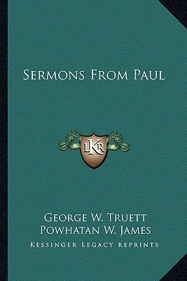 Sermons From Paul