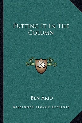 Putting It In The Column