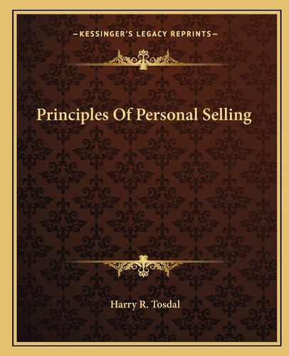 Principles Of Personal Selling