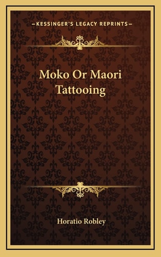 Moko Or Maori Tattooing