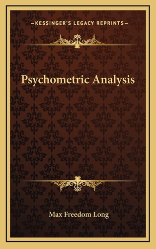 Psychometric Analysis