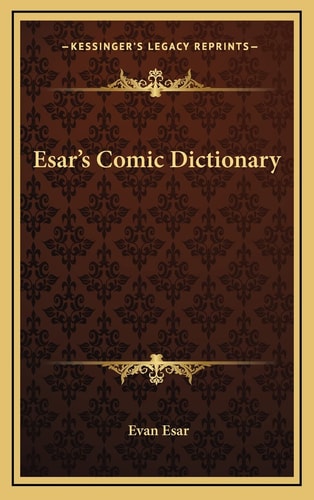Esar's Comic Dictionary