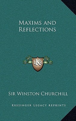 Maxims and Reflections