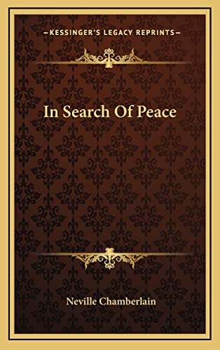 In Search Of Peace