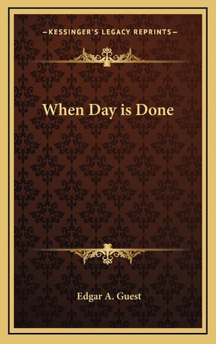 When Day is Done