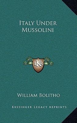 Italy Under Mussolini
